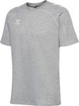 hummel Sport-Tshirt hmlMOVE 2.0 (Baaumwolle-Mischung) grau Herren