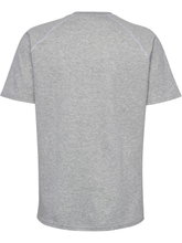 hummel Sport T-shirt hmlMOVE 2.0 (cotton blend) grey men's