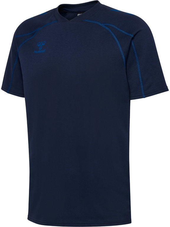 hummel Sport-Tshirt hmlMOVE 2.0 (Baaumwolle-Mischung) marineblau Herren