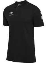 Hummel Sport/Recreation Polo hmlGO Chevron (100% Cotton) black Men's