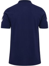 Hummel Sport/Recreation Polo hmlGO Chevron (100% Cotton) navy blue Men's