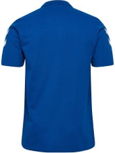hummel Sport/Freizeit-Polo hmlGO Chevron (100% Baumwolle) blau Herren
