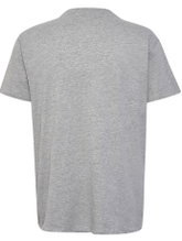 hummel Sport/Recreation T-shirt hmlGO 2.0 (Organic Cotton, Classic Design) Short Sleeve Grey Men's