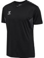 hummel Sport-Tshirt hmlAUTHENTIC Jersey (100% Polyester) Kurzarm schwarz Herren