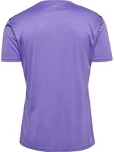 Hummel Sport T-shirt hmlAUTHENTIC Jersey (100% Polyester) Short Sleeve Purple/Black Men's
