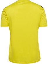 Hummel Sport T-shirt hmlAUTHENTIC Jersey (100% Polyester) Short Sleeve Yellow Men