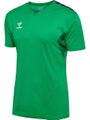 hummel Sport-Tshirt hmlAUTHENTIC Jersey (100% Polyester) Kurzarm grün Herren