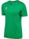 hummel Sport-Tshirt hmlAUTHENTIC Jersey (100% Polyester) Kurzarm grün Herren