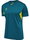 hummel Sport-Tshirt hmlAUTHENTIC Jersey (100% Polyester) Kurzarm coralblau/limegrün Herren