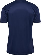 Hummel Sport T-shirt hmlAUTHENTIC Jersey (100% Polyester) Short Sleeve Navy Blue Men's