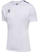Hummel Sport T-shirt hmlAUTHENTIC Jersey (100% Polyester) Short Sleeve white/black Men's