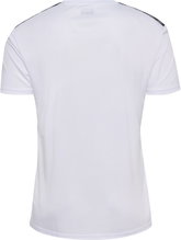 Hummel Sport T-shirt hmlAUTHENTIC Jersey (100% Polyester) Short Sleeve White/Blue Men's