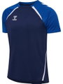 hummel Sport-Tshirt hmlLEAD 2.0 Jersey (rec. Polyester, schnelltrocknend) marineblau/blau Herren