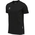 hummel Sport-Tshirt hmlMOVE Grid Cotton (100% Baumwolle) Kurzarm schwarz Herren
