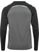 Hummel Sport Long Sleeve Shirt hmlLEAD 2.0 Crew Sweat (breathable) grey/black men's