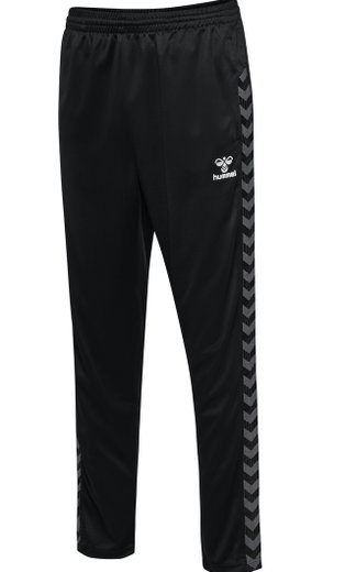 hummel Sporthose hmlAUTHENTIC PL Pants (Interlock-Stoff) lang schwarz Herren