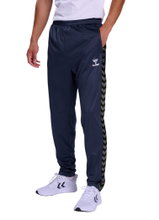 hummel Sporthose hmlAUTHENTIC PL Pants (Interlock-Stoff) lang marineblau Herren