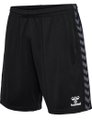 hummel Sporthose hmlAUTHENTIC PL Shorts (100% Polyester) kurz schwarz Herren