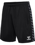 hummel Sporthose hmlAUTHENTIC PL Shorts (100% Polyester) kurz schwarz Herren