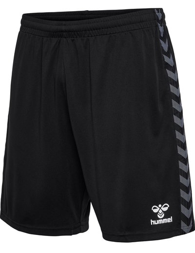 hummel Sporthose hmlAUTHENTIC PL Shorts (100% Polyester) kurz schwarz Herren