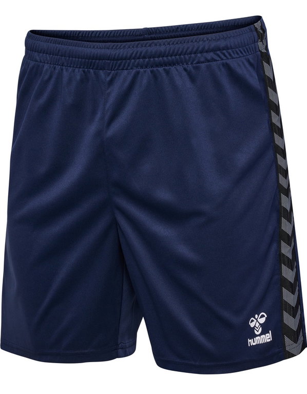 hummel Sporthose hmlAUTHENTIC PL Shorts (100% Polyester) kurz marineblau Herren
