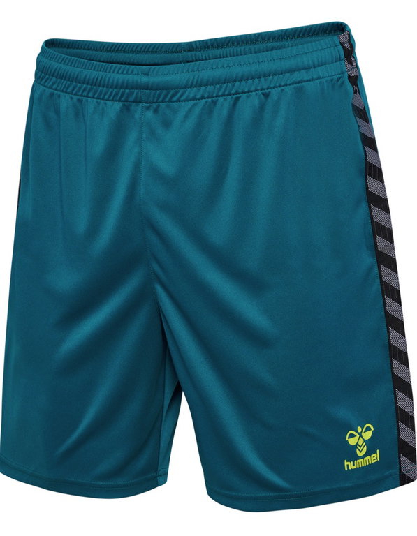hummel Sporthose hmlAUTHENTIC PL Shorts (100% Polyester) kurz coralblau Herren