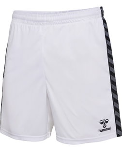 hummel Spodenki sportowe hmlAUTHENTIC PL Shorts (100% poliester) krótkie białe męskie