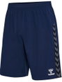 hummel Sporthose hmlAUTHENTIC Woven Shorts (mit Reißverschlusstaschen) kurz marineblau Herren
