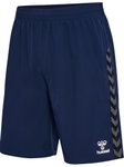 hummel Sporthose hmlAUTHENTIC Woven Shorts (mit Reißverschlusstaschen) kurz marineblau Herren
