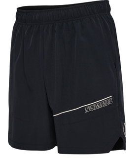 hummel Spodenki sportowe hmlCOURT Pocket (oddychające, szybko schnące) krótkie czarne/szare męskie