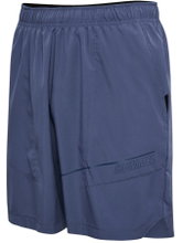 hummel Sporthose hmlCOURT Pocket Shorts (atmungsaktiv, schnelltrocknend) kurz indigoblau Herren