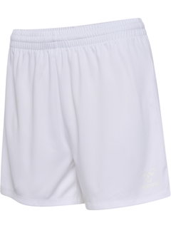 hummel Sporthose hmlESSENTIAL Shorts (angenehmes Tragegefühl) kurz weiss/weiss Damen
