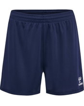 hummel Sports Shorts hmlESSENTIAL (comfortable fit) short navy blue ladies