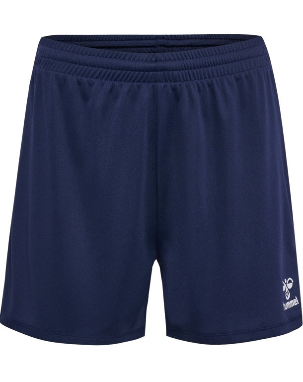hummel Sporthose hmlESSENTIAL Shorts (angenehmes Tragegefühl) kurz marineblau Damen