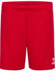 hummel Sporthose hmlESSENTIAL Shorts (angenehmes Tragegefühl) kurz rot Kinder