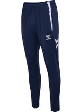 hummel Sport Trousers hmlLEAD 2.0 Training Pant (recycled polyester, with zip pockets) long navy blue men's