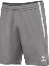 hummel Sport Shorts hmlLEAD 2.0 Training Shorts (recycled polyester, with zip pockets) short grey men's