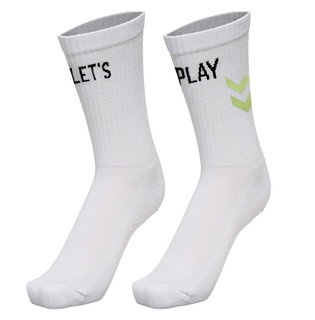 hummel Sportsocke Let's Play Fundamental weiss - 1 Paar