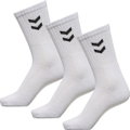 hummel Skarpetki sportowe Crew Basic białe - 3 pary