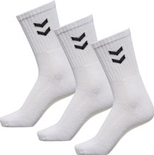 hummel Sport Socks Crew Basic white - 3 pairs