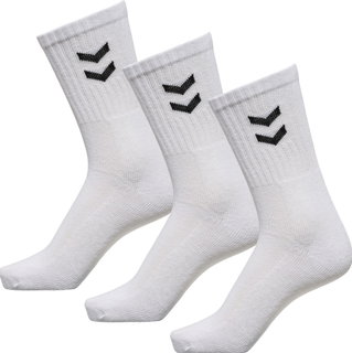 hummel Sportsocken Crew Basic weiss - 3 Paar