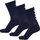 hummel Sportsocken Fundamental Crew marineblau/weiss - 3 Paar
