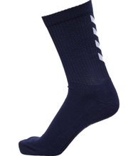 hummel Sports Socks Fundamental Crew navy blue/white - 3 pairs