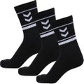 hummel Sportsocken hmlSTRIPE Crew schwarz - 3 Paar