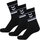 hummel Sportsocken hmlSTRIPE Crew schwarz - 3 Paar