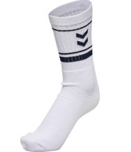 hummel Sports Socks hmlSTRIPE Crew white/navy - 3 Pairs