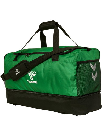 hummel Sporttasche hmlCORE 2.0 Sports Bag mit Bodenfach (Größe M) grün/schwarz
