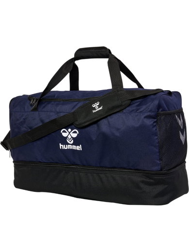 hummel Sporttasche hmlCORE 2.0 Sports Bag mit Bodenfach (Größe S) marineblau/schwarz
