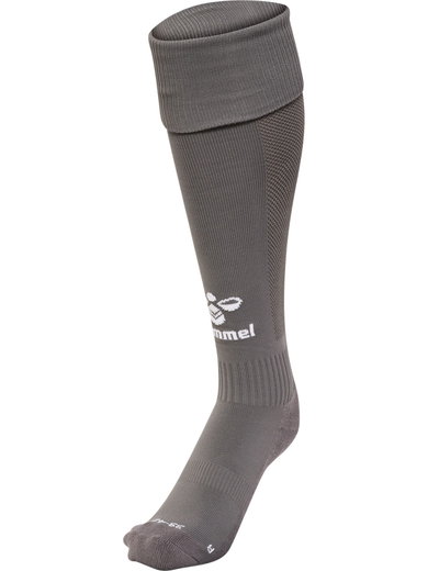 hummel Stutzenstrumpf hmlESSENTIAL Football (feuchtigkeitsabsorbierend) grau/weiss - 1 Paar