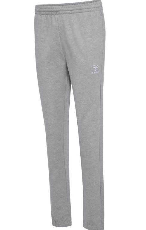 hummel Freizeithose hmlGO 2.0 Sweatpants (weicher Sweatstoff) lang grau Damen